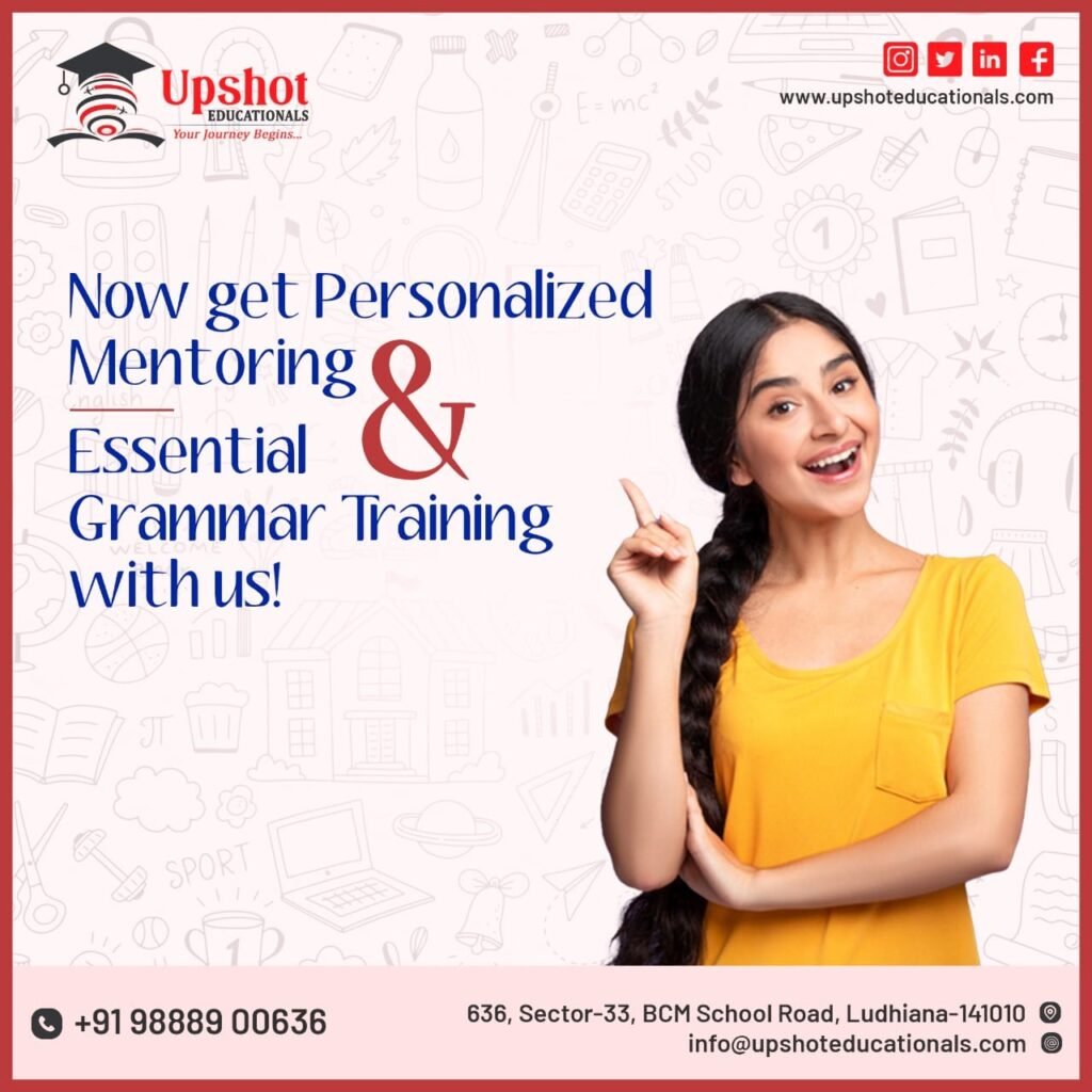 Personalized Mentoring and Grammar 29Jan22